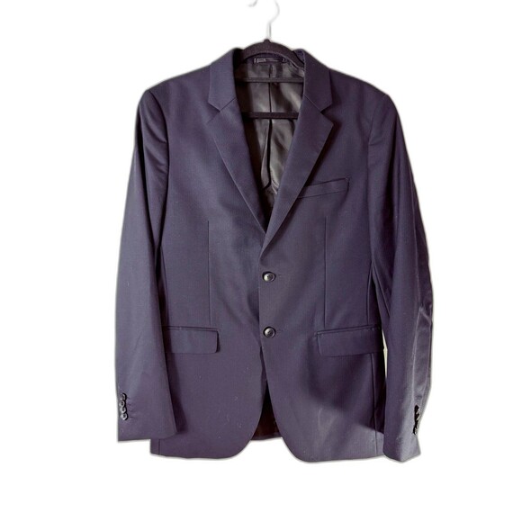 Theory Wool Sport Coat XYLO NP Blazer - Navy Blue 38R - Picture 2 of 10